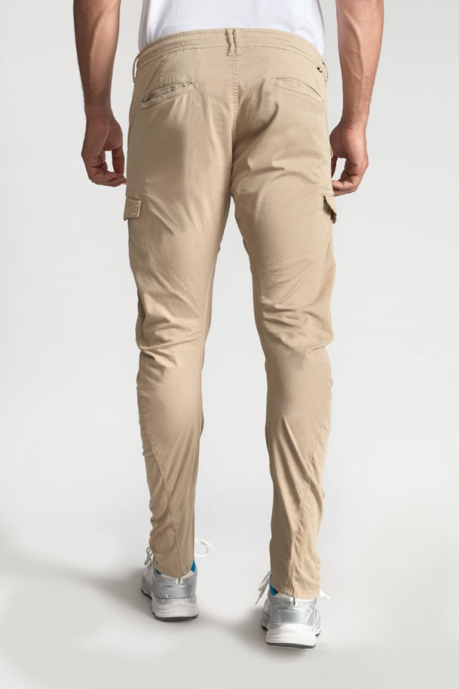 Pantalon cargo Velaux beige sable