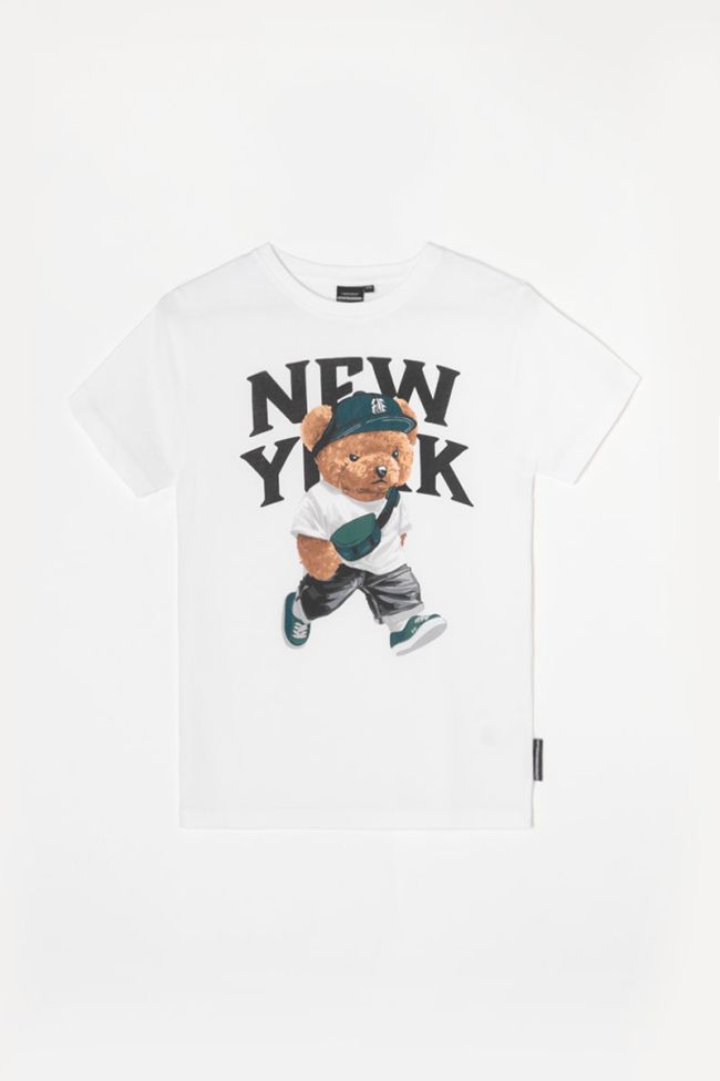 T-shirt Bambo blanc imprimé