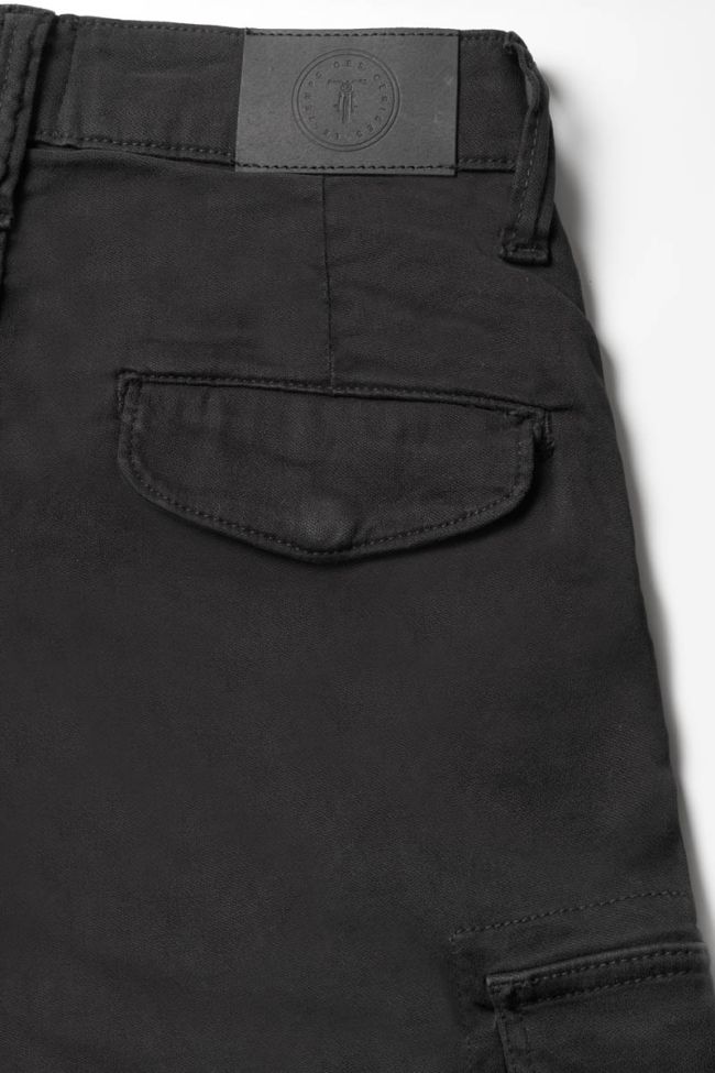 Pantalon Kalvin tapered arqué noir