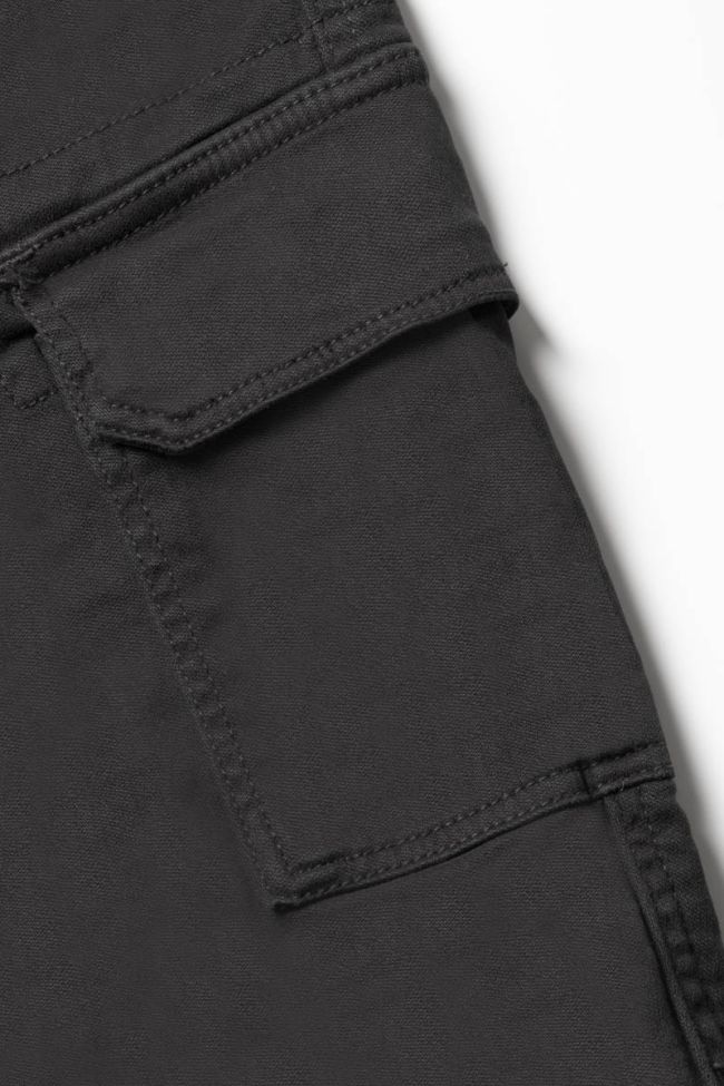 Pantalon Kalvin tapered arqué noir