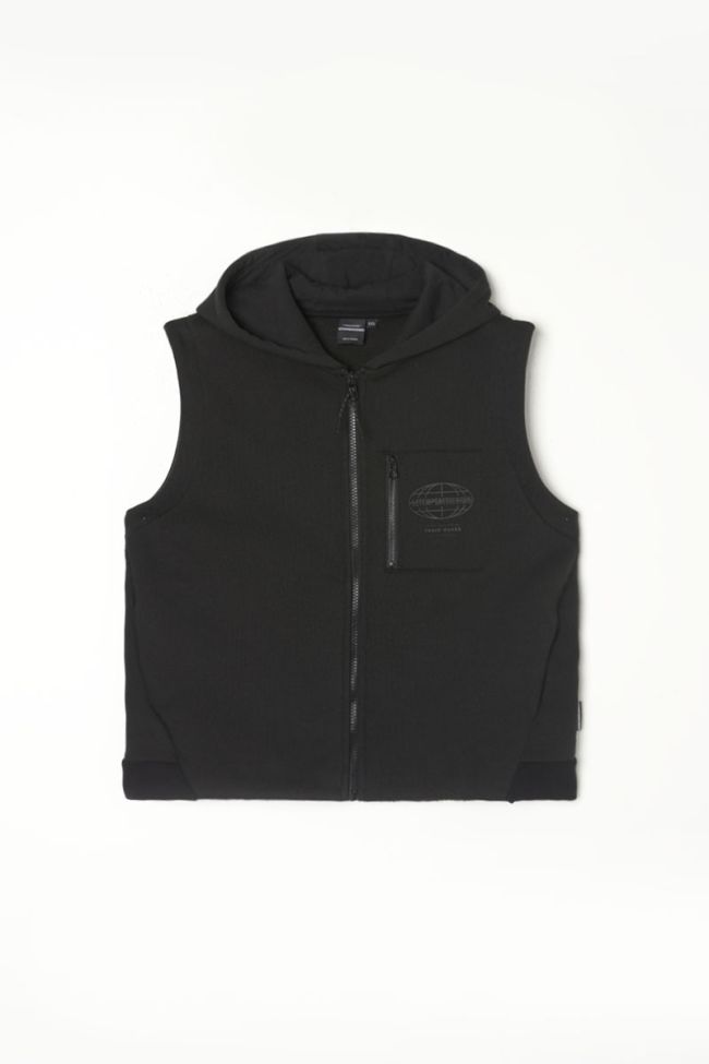 Veste zippée 2 en 1 Lawibo noire
