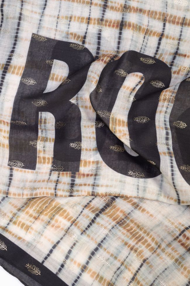 Foulard Aumay moutarde