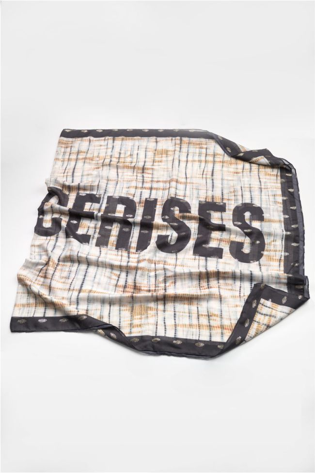 Foulard Aumay moutarde