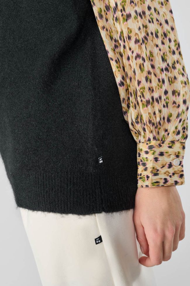Pull Cleva sans manches noir