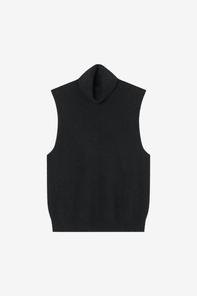 Pull Cleva sans manches noir