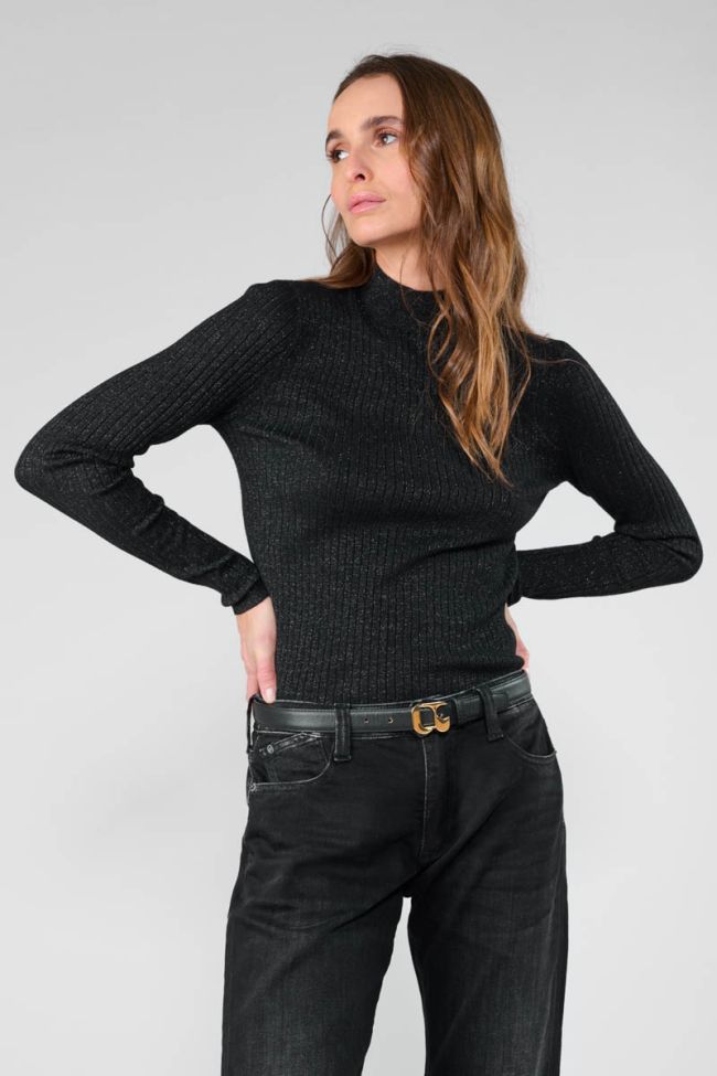 Pull Cruza noir brillant