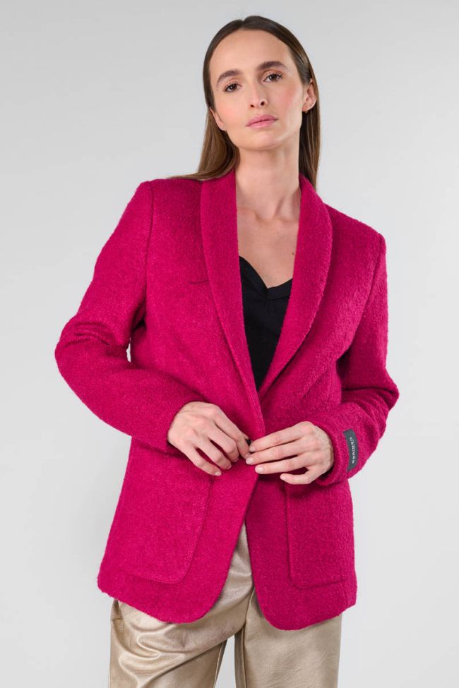 Veste blazer Gredos framboise