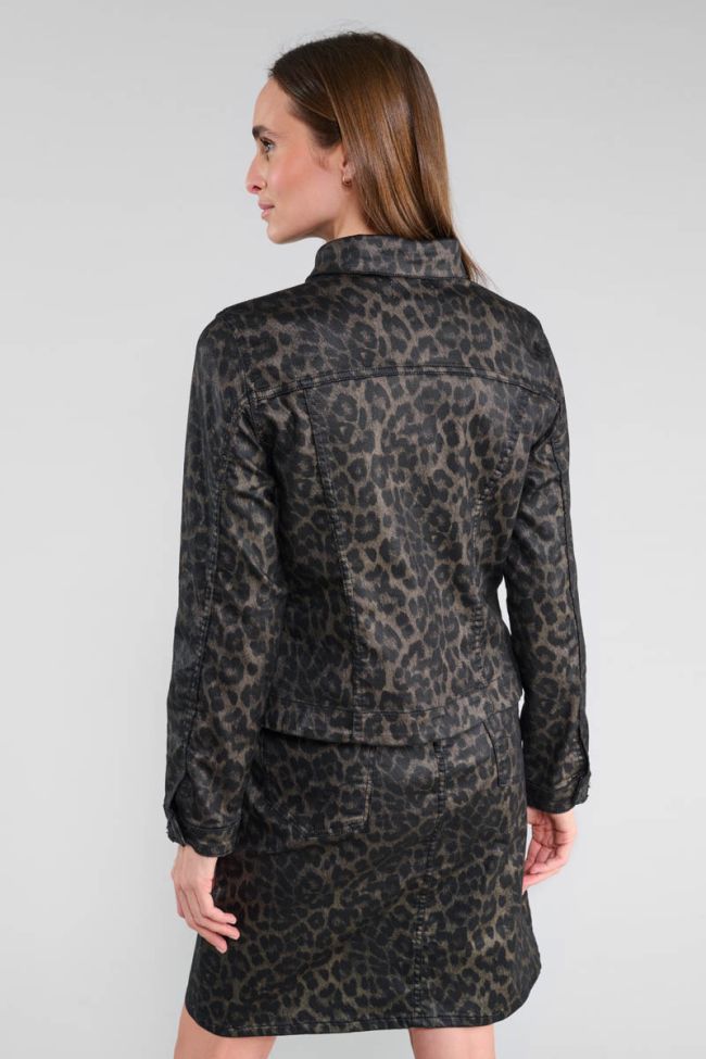 Veste Lilly à motif léopard