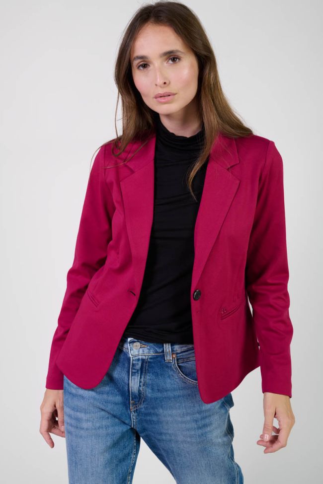 Veste blazer Oscar framboise