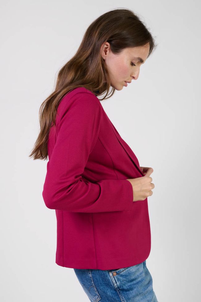 Veste blazer Oscar framboise