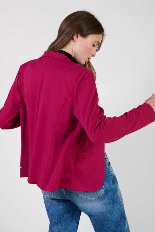 Veste blazer Oscar framboise