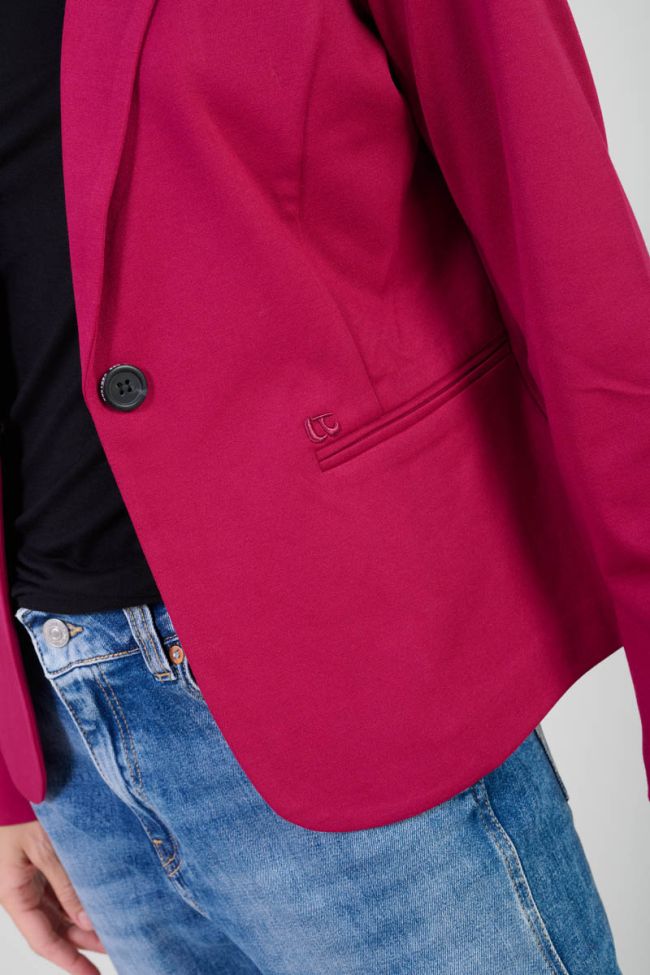 Veste blazer Oscar framboise