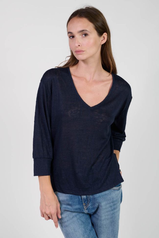 T-shirt Rondaan bleu marine