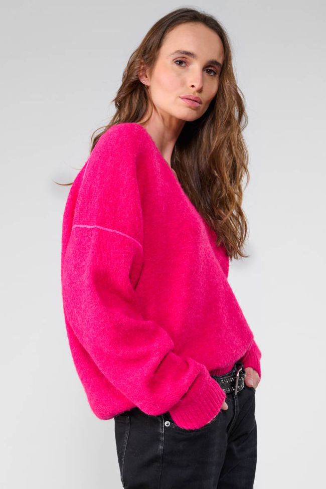 Pull Sanny framboise
