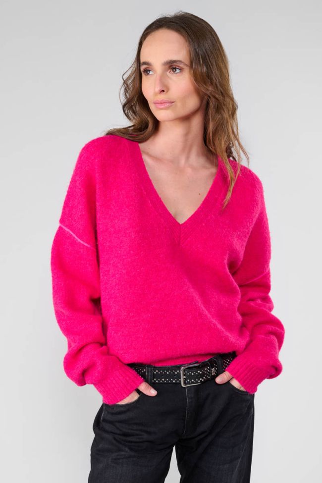 Pull Sanny framboise