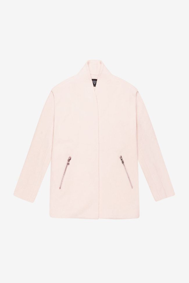 Manteau Shinn en laine mélangée crème
