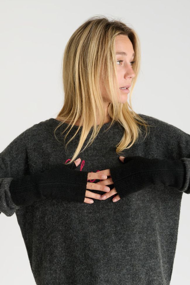 Mitaines Tecla noire