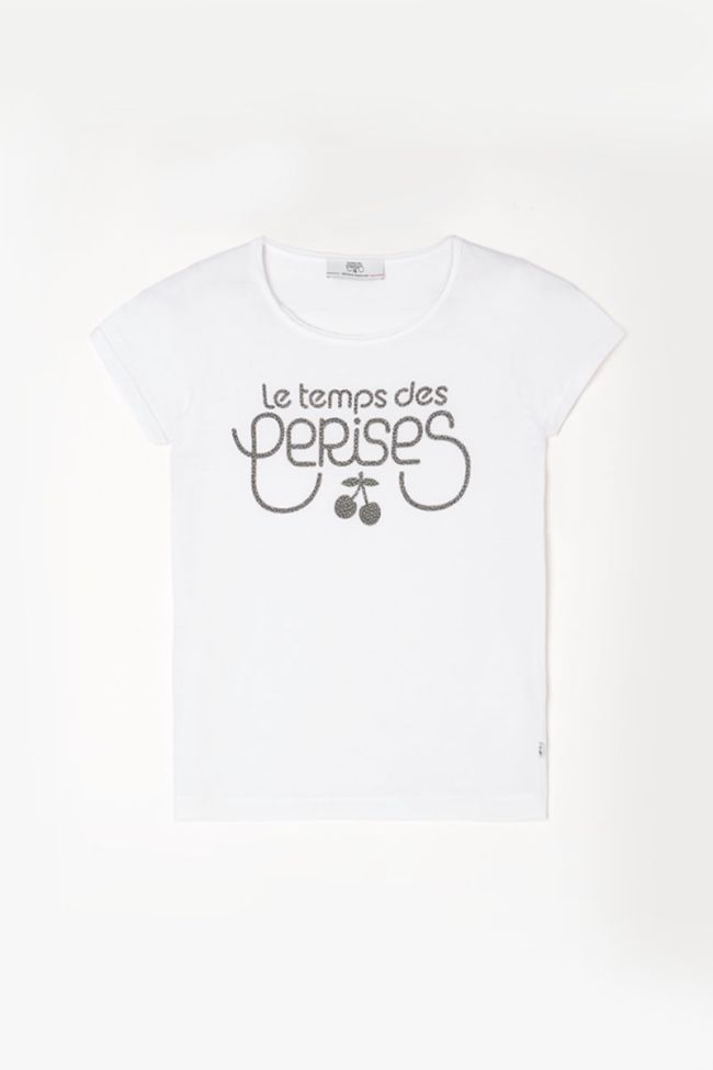 T-shirt Gilliangi blanc imprimé