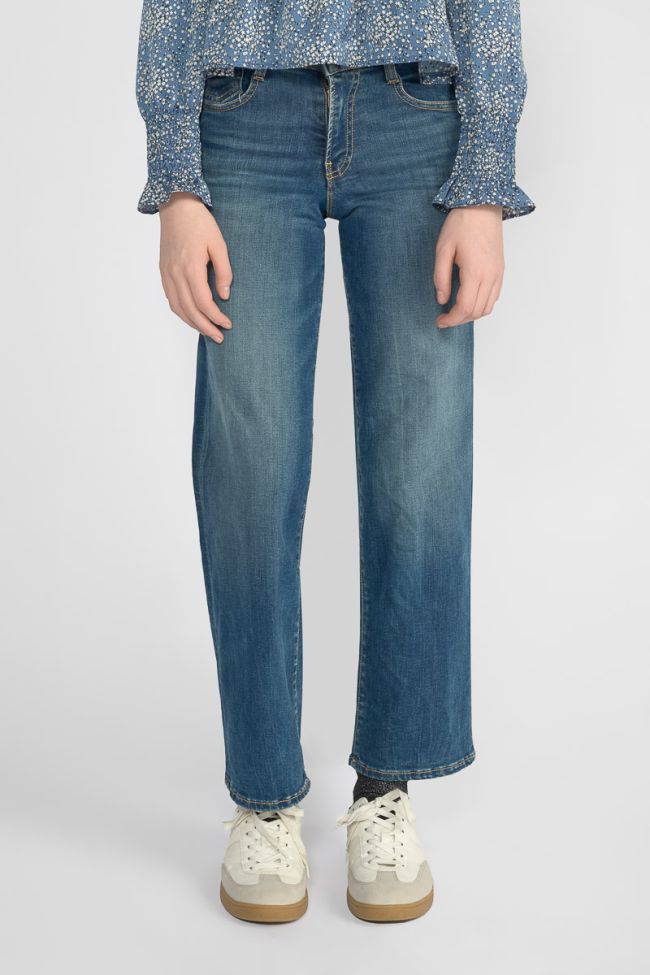 Jeans pulp regular taille haute bleu N°3