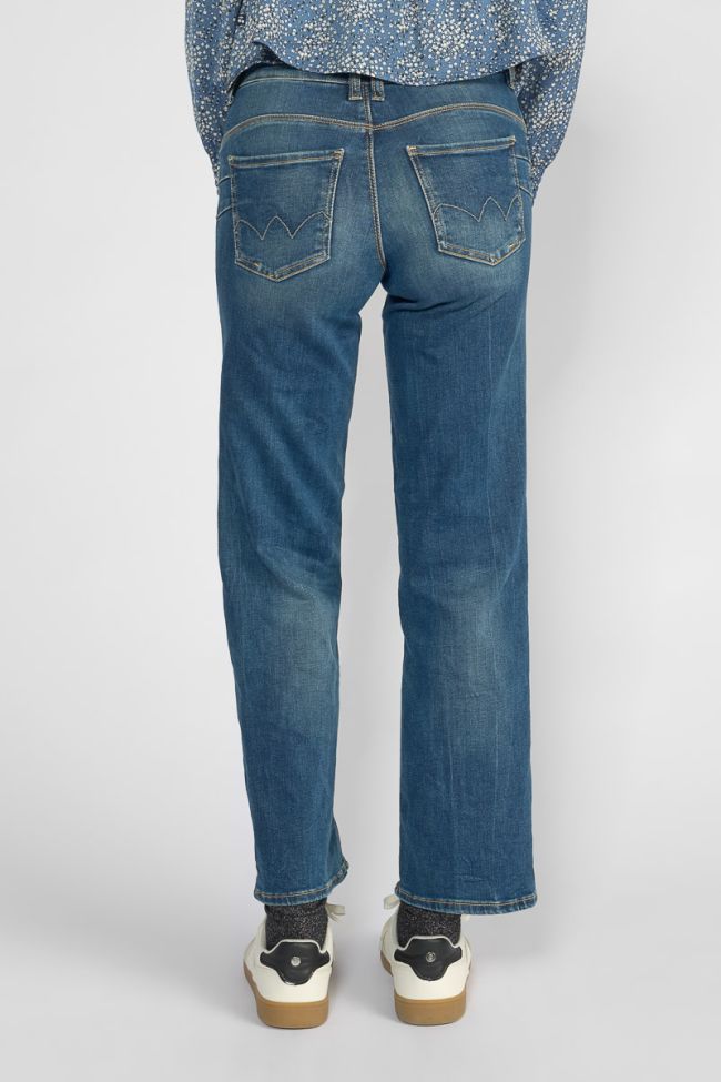 Jeans pulp regular taille haute bleu N°3