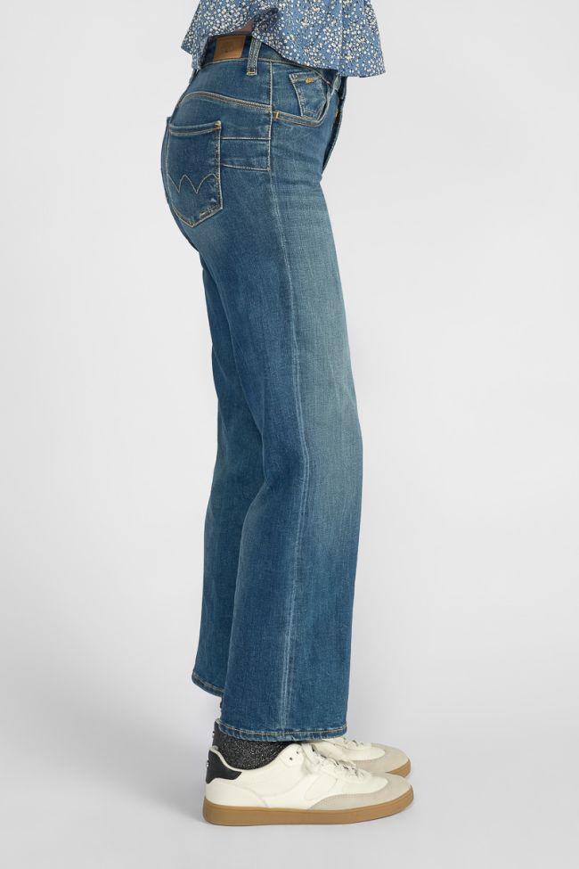 Jeans pulp regular taille haute bleu N°3