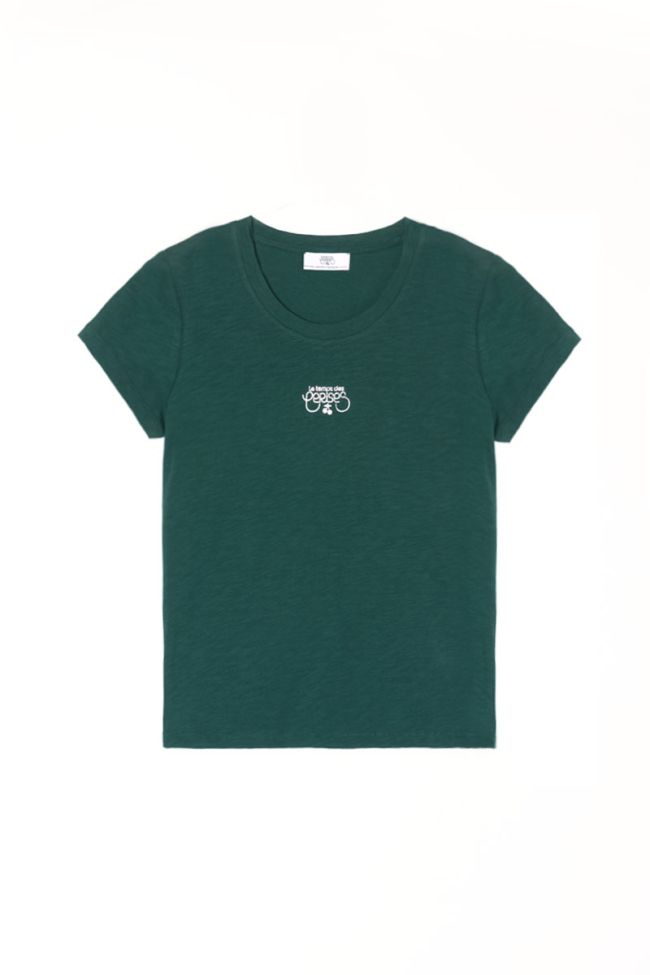 T-shirt Remusgi bleu canard