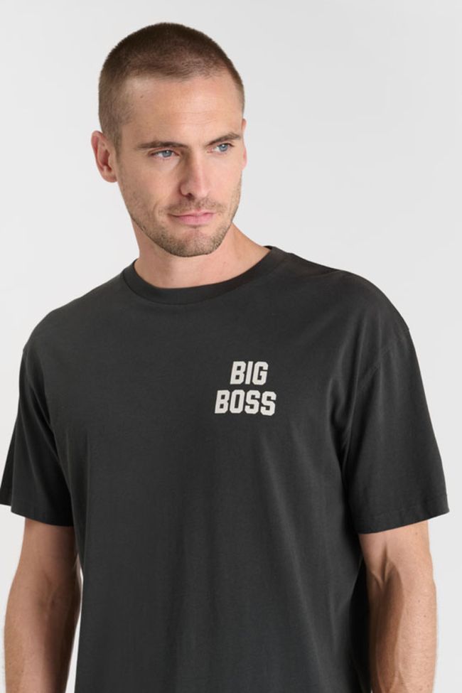 T-shirt Clarkson gris imprimé