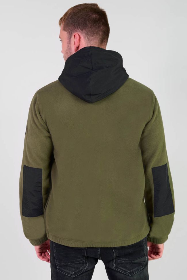 Veste zippée Mirmon kaki