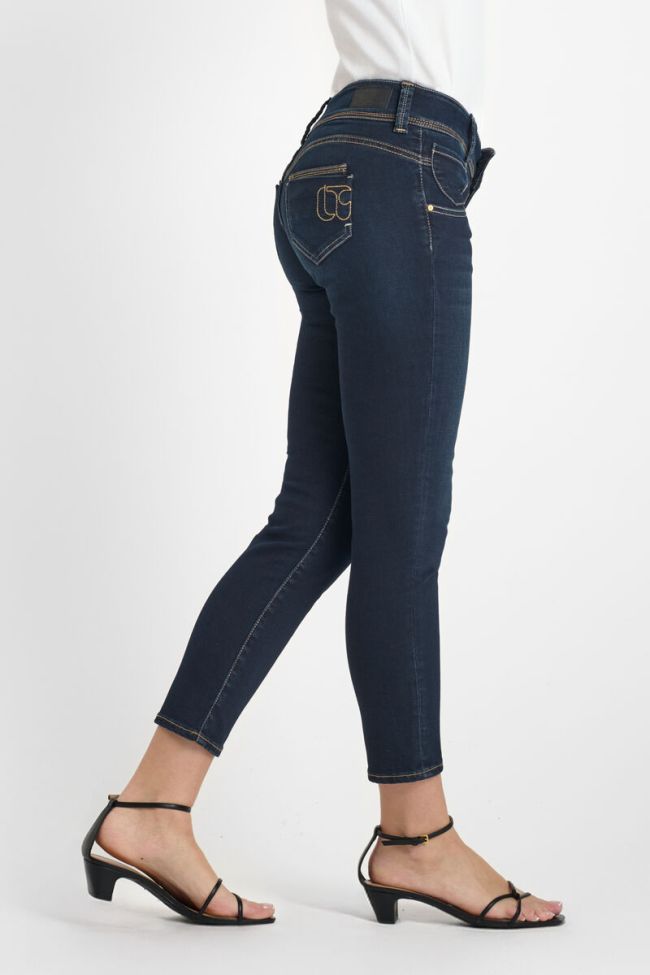 Jeans 100/14 pulp skinny Lalo 7/8ème bleu-noir N°1