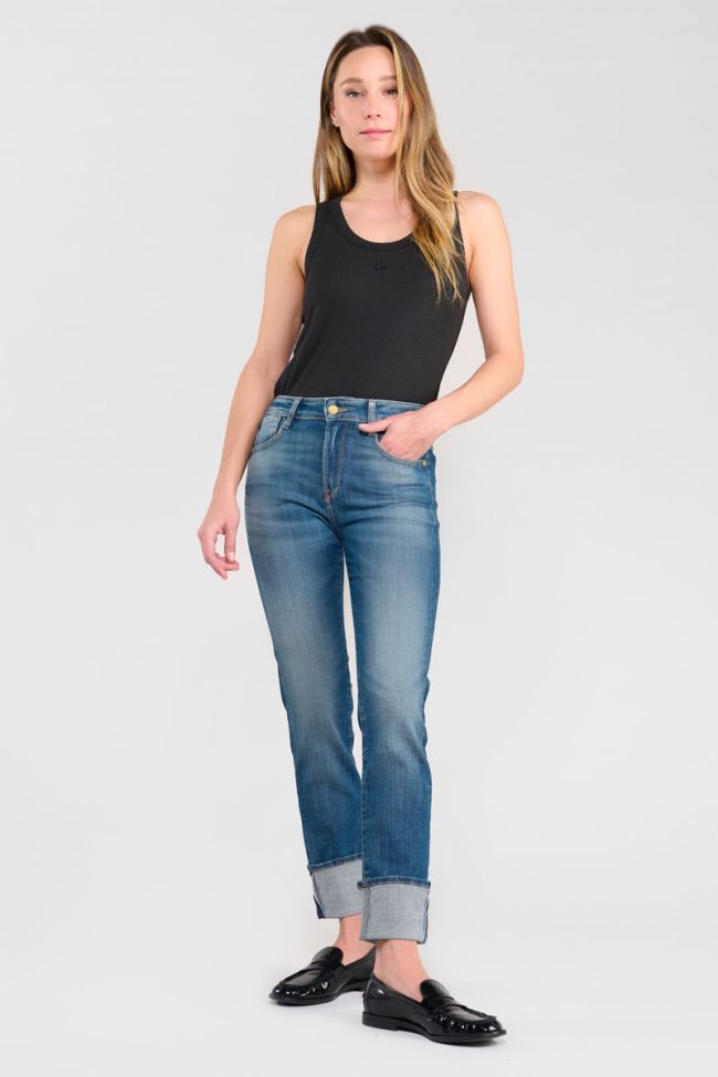 Jeans 400/17 mom Loli taille haute 7/8ème bleu N°3