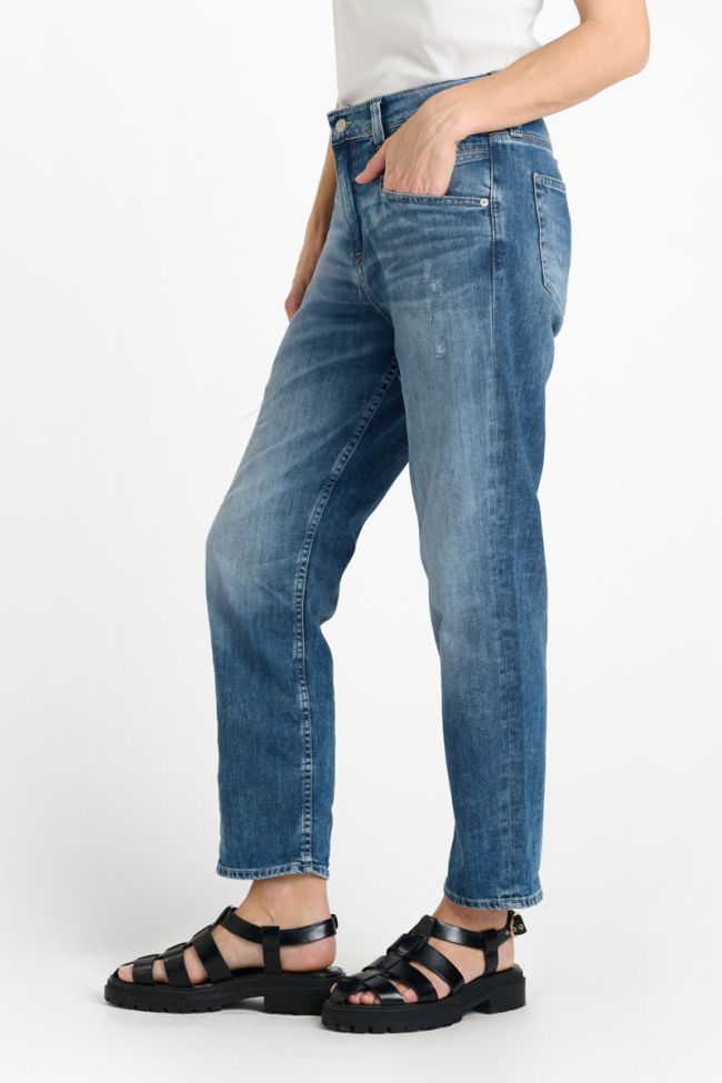 Jeans 400/60 girlfriend Thil taille haute destroy bleu N°4