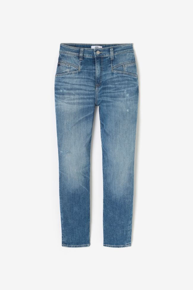 Jeans 400/60 girlfriend Thil taille haute destroy bleu N°4