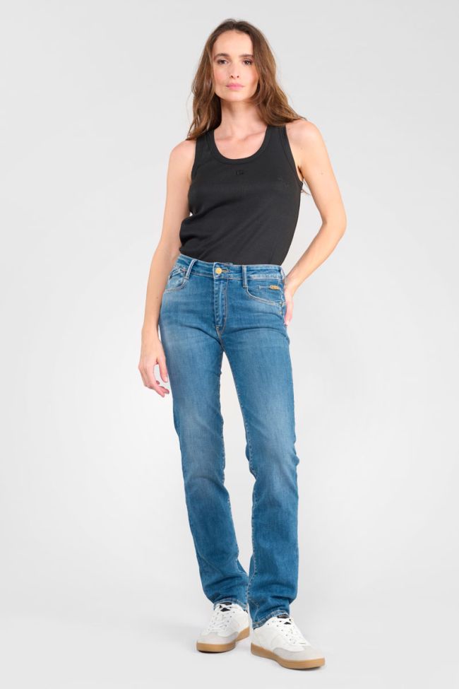Jeans pulp regular Chic taille haute bleu N°3