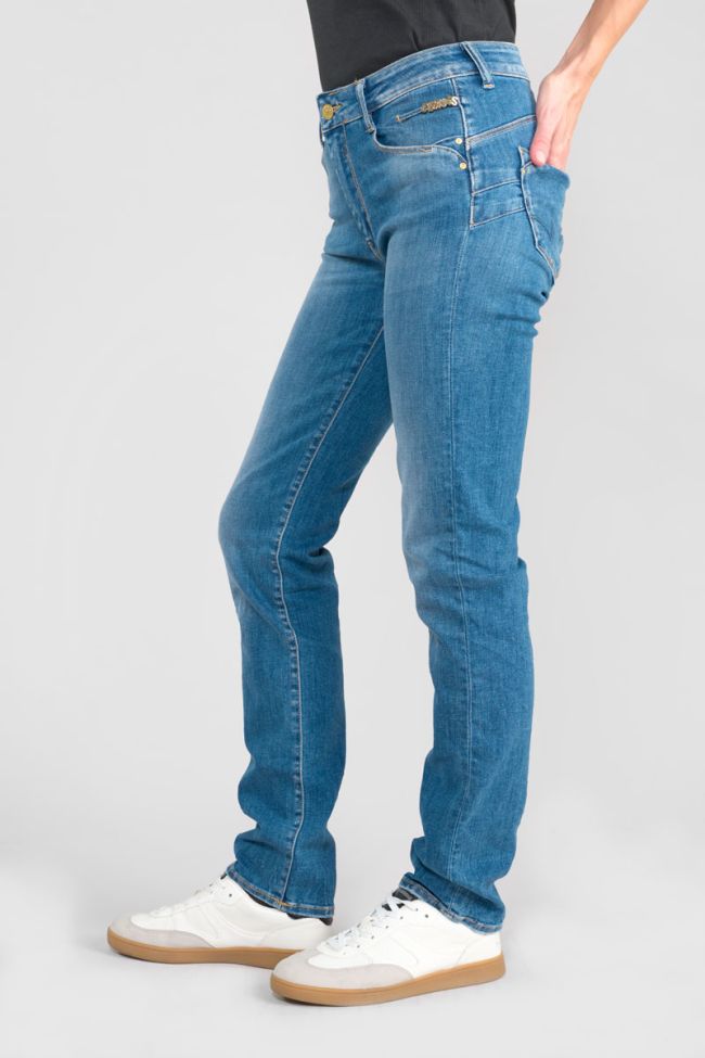 Jeans pulp regular Chic taille haute bleu N°3