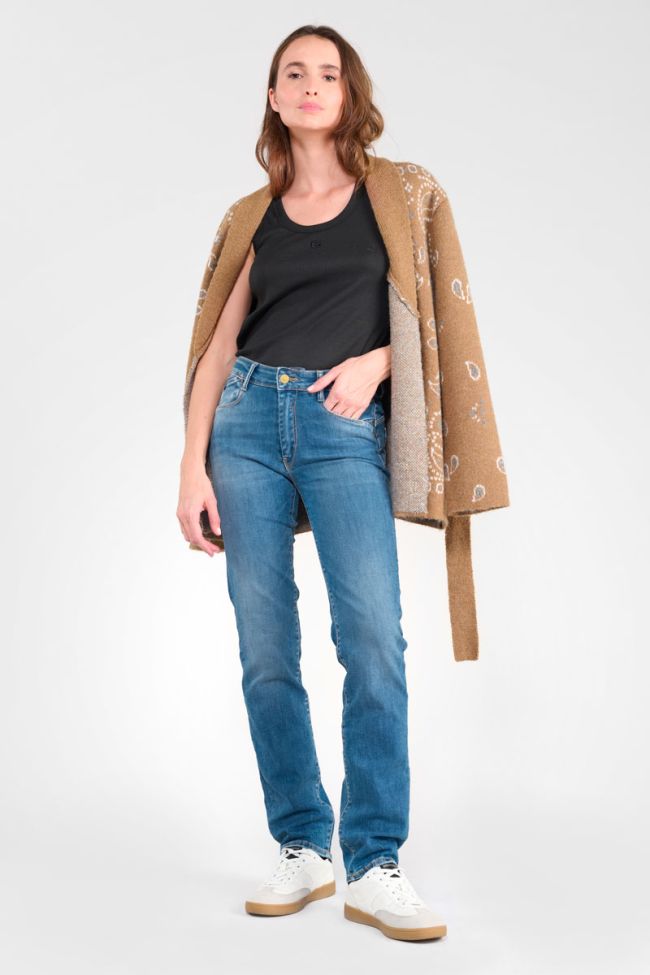 Jeans pulp regular Chic taille haute bleu N°3