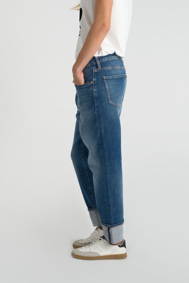 Jeans loose Cosy 7/8ème bleu N°4