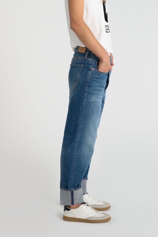 Jeans loose Cosy 7/8ème bleu N°4