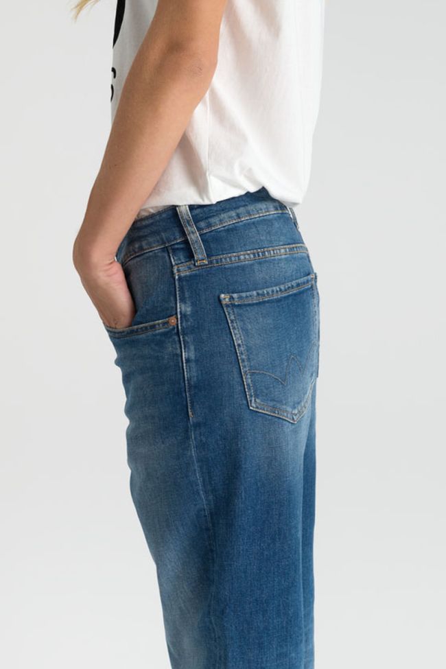 Jeans loose Cosy 7/8ème bleu N°4