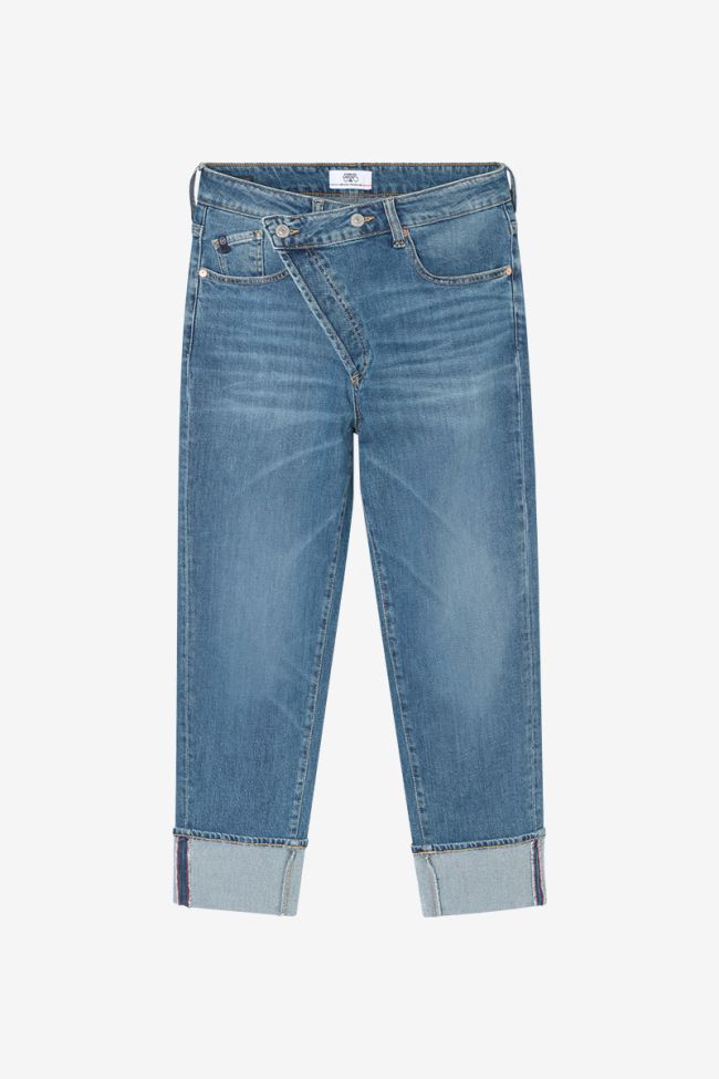 Jeans loose Cosy 7/8ème bleu N°4