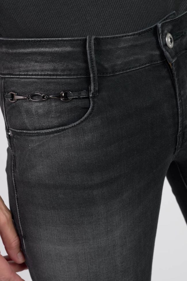 Jeans pulp slim Dalila 7/8ème noir N°1