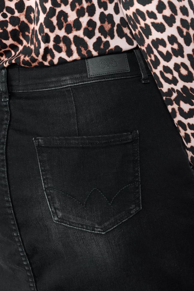 Jupe Ledisi en jeans noir