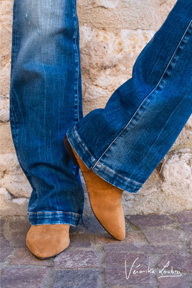 Patricia flare by Véronika Loubry jeans bleu N°2