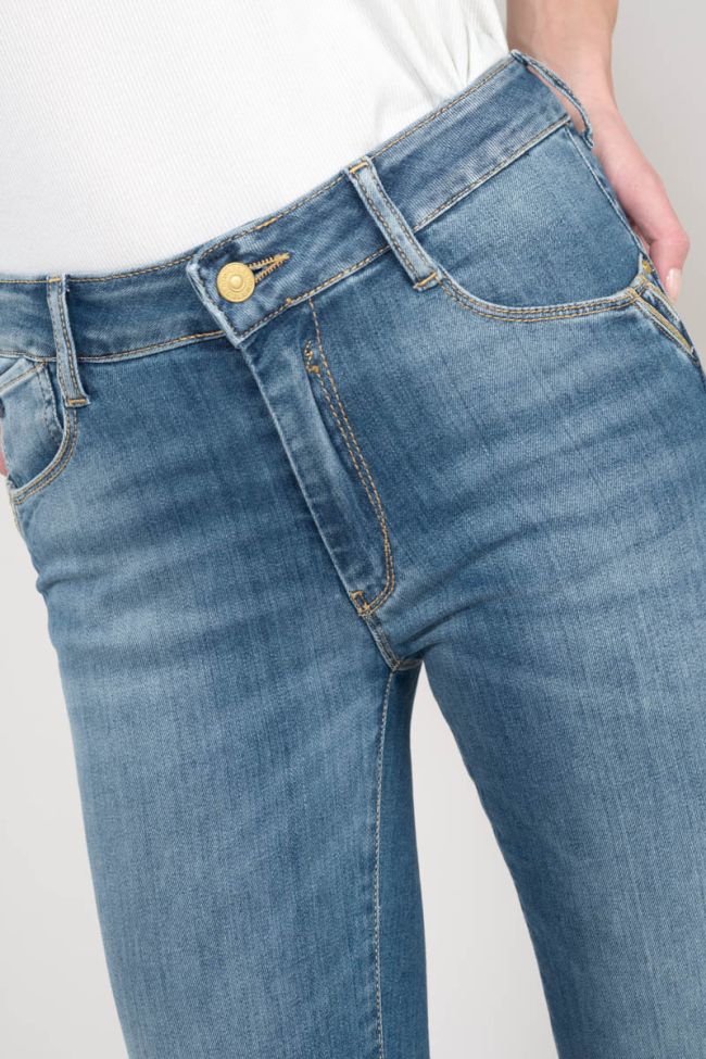 Jeans pulp slim Thiam taille haute 7/8ème bleu N°3