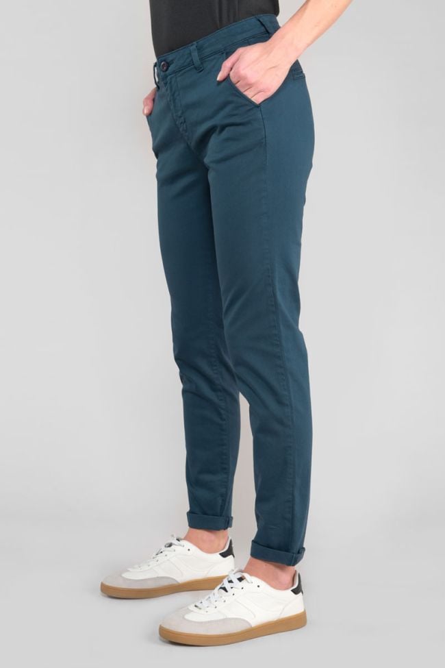 Pantalon chino Dyli6 bleu marine