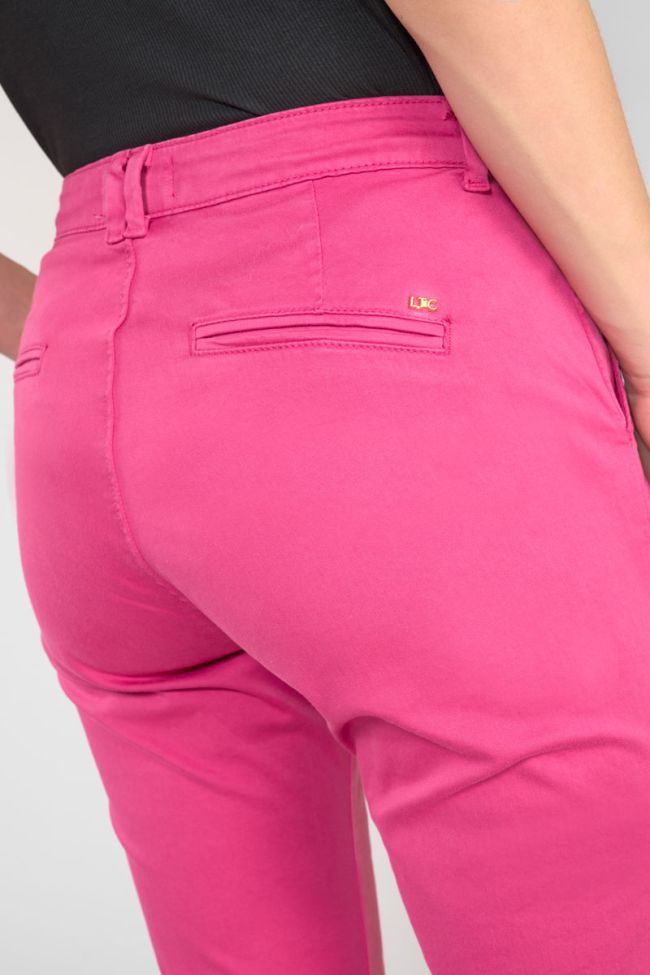 Pantalon chino Dyli6 vieux rose