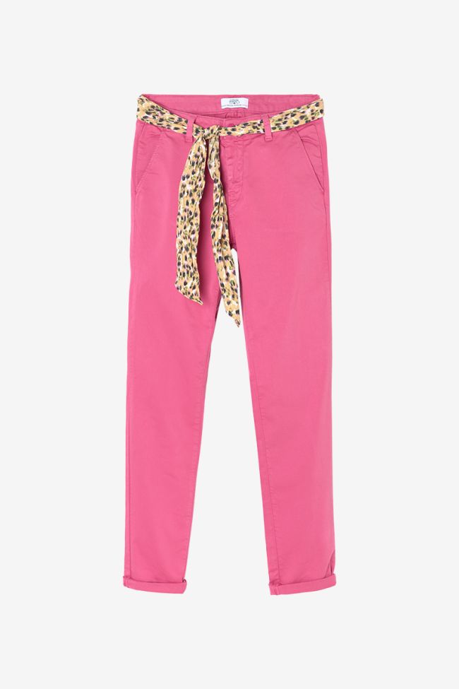 Pantalon chino Dyli6 vieux rose