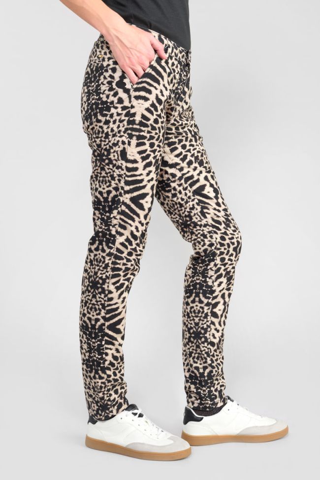 Pantalon chino Rodin à motif animalier