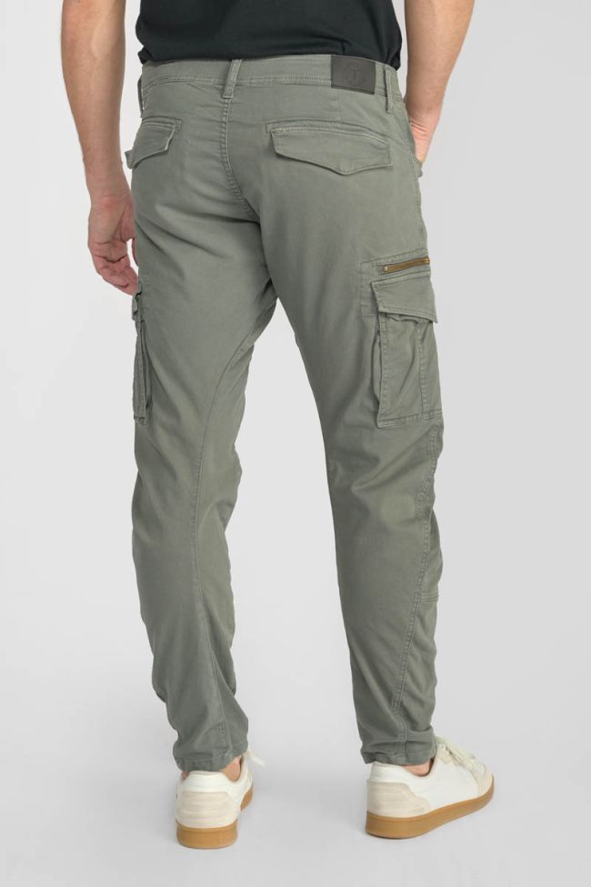 Pantalon cargo Kuroo gris vert
