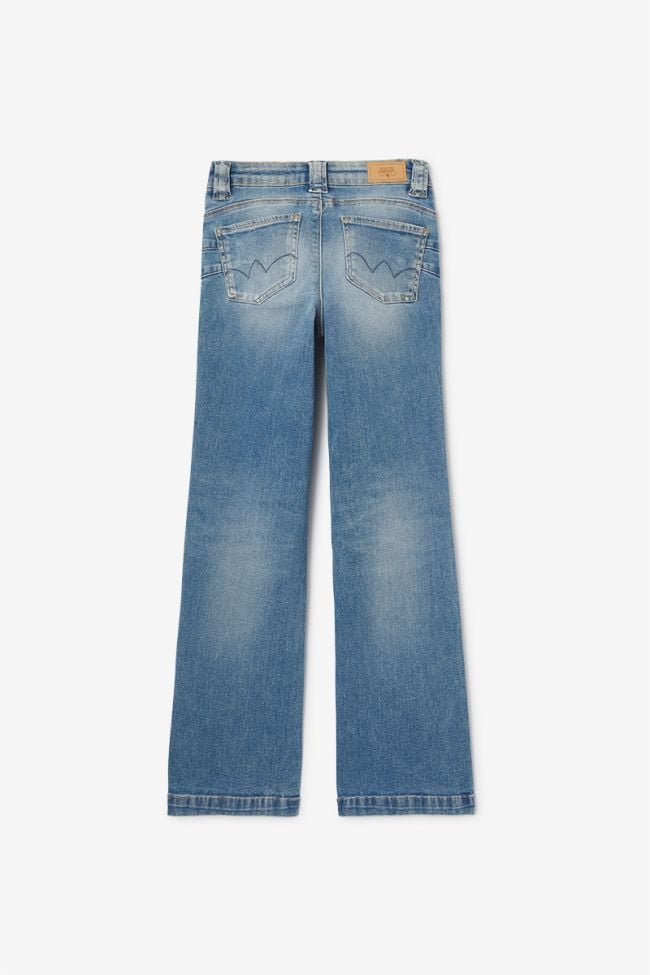 Jeans pulp flare taille haute bleu N°4