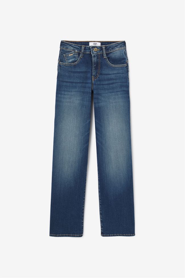 Jeans pulp regular taille haute bleu N°2